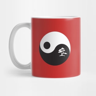 Yin Yang Bonsai Tree Mug